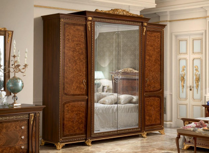 Schrank MobilPiu Luxury Massivholz Schränke Kleiderschrank Schlafzimmer Neu